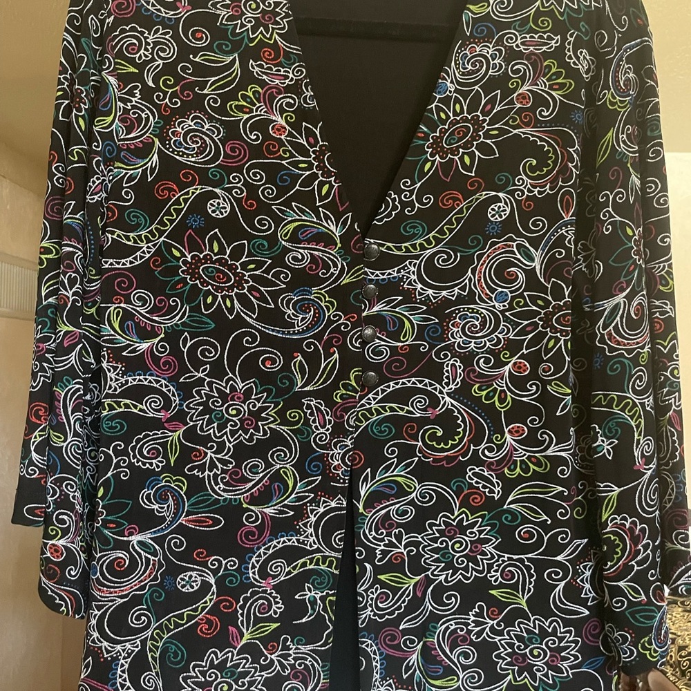 Coldwater creek 3/4 wide sleeve